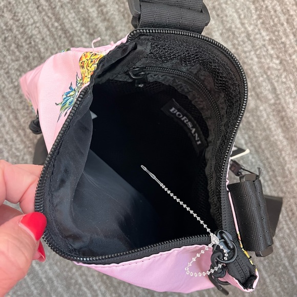 Last chance…Pink Pineapple Crossbody Bag Purse New - Picture 4 of 7